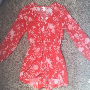 H&M Floral Romper